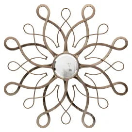 Barnabas sunburst accent mirror rdbl